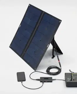kemping Solárny panel 50 wattov na kempovanie