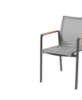 Stoličky Cortina jedálenská stolička sivá