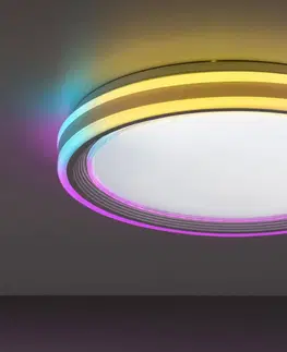 Stropné svietidlá JUST LIGHT. LED stropné svietidlo Spheric, CCT, RGB, Ø 48cm