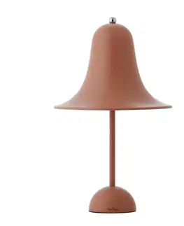 Stolové lampy Verpan VERPAN Pantop stolová lampa terakota matná