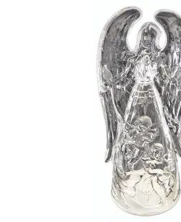 Sošky, figurky - anjeli MAKRO - Anjel svietiaci 5x12,5cm