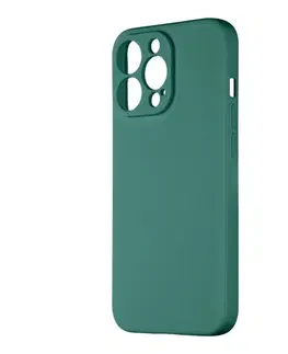 Puzdrá na mobilné telefóny Zadný kryt OBAL:ME Matte TPU pre Apple iPhone 13 Pro, tmavá zelená 57983117471