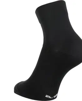 ponožky Cyklistické ponožky 500 čierne
