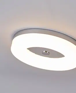Stropné svietidlá Lindby Kruhové stropné LED svietidlo Shania