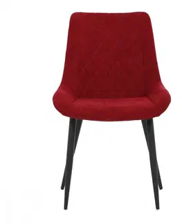 Jedálenské zostavy Jedálenská stolička DCL-218 Autronic Červená