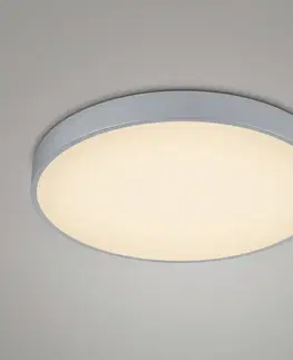Stropné svietidlá Trio Lighting LED stropné svietidlo Waco, CCT, Ø 49,5 cm, titán