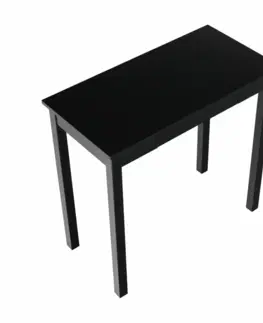 Konferenčné stolíky Konzolový stolík, čierna, AMYNTAS