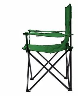 Outdoorové vybavenie Cattara Kempingová skladacia stolička Bari, zelená