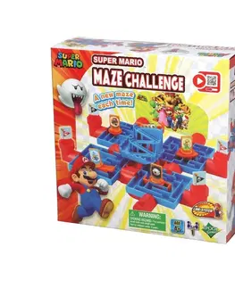 Spoločenské hry Epoch Super Mario stolná hra Maze Challenge​