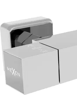 Kúpeľňové batérie MEXEN - Cube termostatická sprchová batéria chróm 77250-00