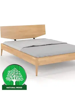 Drevené postele Posteľ drevené Buk Skandica Sund/160x200/prírodný