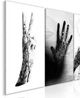 Abstraktné obrazy Obraz ženské ruky - Female Hands