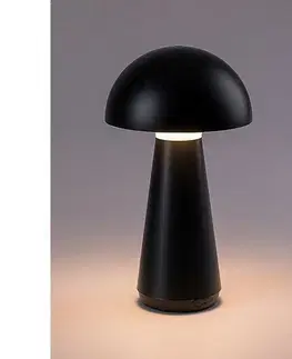 Stolové lampy Rabalux 76007 stolná LED lampa Ishtar, 3 W, čierna