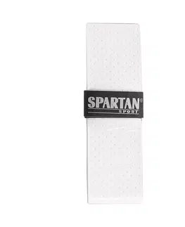 Tenisové doplnky Tenisový grip Spartan Super Tacky 0,6 mm biela