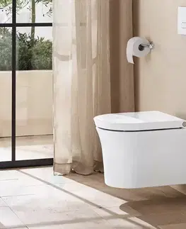 Záchody DURAVIT - White Tulip Závesné WC HygieneFlush, Rimless, HygieneGlaze, biela 2576092000