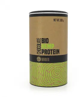 Vegánske proteíny VanaVita BIO Konopný proteín 500 g čokoláda