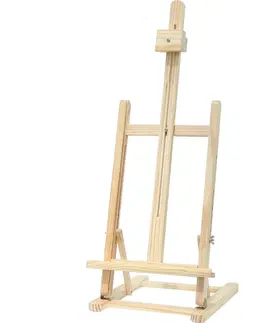 Doplnky pre deti Detský drevený maliarsky stojan 30 x 7 x 65,5 cm