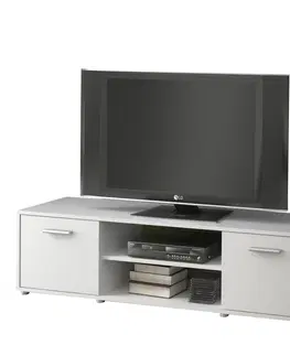 TV stolíky KONDELA Zuno New 1 tv stolík biela