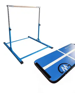 Posilňovacie lavice MASTER gymnastická bradla 150 cm - modrá