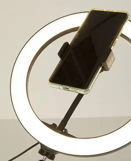 Stolové lampy Searchlight LED svietidlo Selfie Tripod, držiak mobilu USB CCT