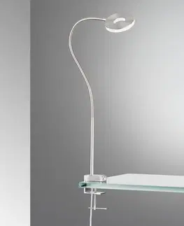 Stolové lampy s klipom FISCHER & HONSEL Upínacia LED lampa Jax, stmievateľná tunable white