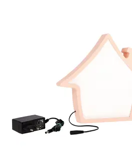 Osvetlenie Detská lampička HOUSE LED Candellux Ružová