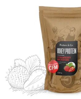 Proteíny Protein&Co. CFM Whey protein 80 1000 g PRÍCHUŤ: Chocobanana symphony