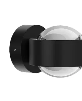 Bodové svetlá Top Light Puk Mini Wall, G9, číre šošovky, matná čierna