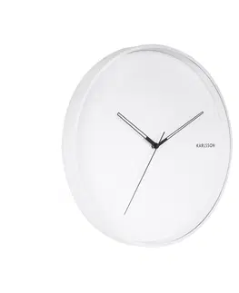 Hodiny Karlsson 5807WH Dizajnové nástenné hodiny pr. 40 cm