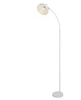 Stolové lampy Rabalux 5239 stojaca lampa, matná biela