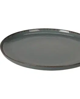 Taniere EH Porcelánový jedálenský tanier pr. 27 cm, sivá