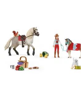 Drevené hračky Schleich 98642 Adventný kalendár Kone