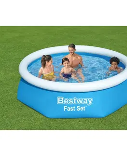 Bazény Bestway 57450 Fast set 244x61 cm nafukovací bazén