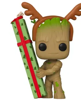 Zberateľské figúrky POP! Groot Guardians of the Galaxy (Marvel) Holiday Special POP-1105