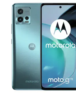 Mobilné telefóny Motorola Moto G72, 8256GB, Polar Blue PAVG0017RO