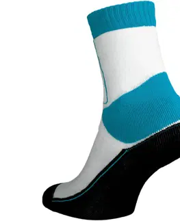 ponožky Detské ponožky Play do kolieskových korčúľ modro-biele