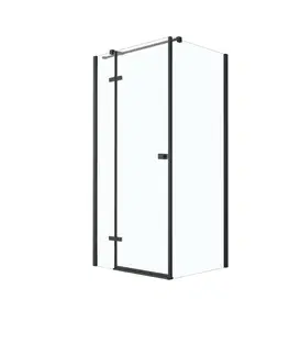 Sprchovacie kúty HOPA - Štvorcový sprchovací kút PIXA BLACK - Smer zatvárania - Ľavé (SX) BCPIXA90CTVELB