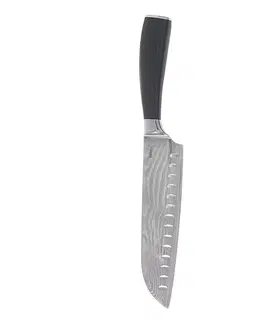 Kuchynské nože Orion Kuchynský nôž santoku, damašková oceľ​, 18,5 cm