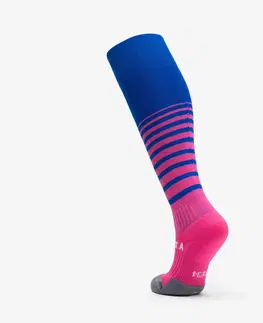 ponožky Detské futbalové podkolienky Viralto modro-ružové