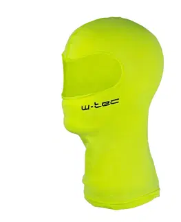 Zimné čiapky Viacúčelová kukla W-TEC Bubaac fluo žltá - S/M (55-58)