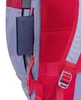 Batohy Riva Case 5225 športový batoh pre notebook 15,6", sivo-červená, 20 l