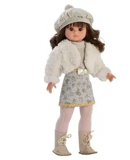 Hračky bábiky BERBESA - Luxusná detská bábika-dievčatko Berbesa Roksana 40cm