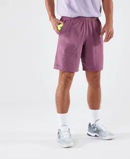 bedminton Pánske tenisové šortky Dry priedušné fialové