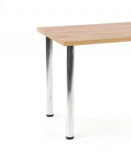 Jedálenské stoly Jedálenský stôl MODEX 120 Halmar Dub wotan