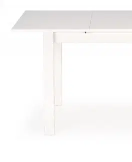 Jedálenské stoly Rozkladací jedálenský stôl GINO Halmar Dub wotan / čierna