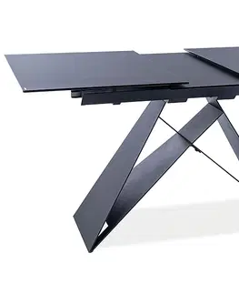 Jedálenské stoly Rozkladací jedálenský stôl WESTIN S Signal Biela