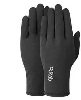 Zimné rukavice Rukavice Rab Forge 160 Glove ebony / eb S