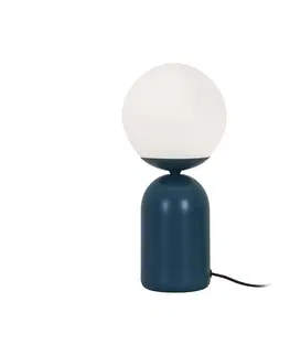 Stolové lampy Viokef Stolná lampa Erietta, modrá
