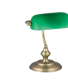 Lampy Rabalux Rabalux 4038 - Stolná lampa BANK Lamps 1xE27/60W/230V 