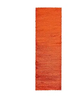 Moderné koberce Koberec Shaggy Dream 3419 0.9/3 oranžový